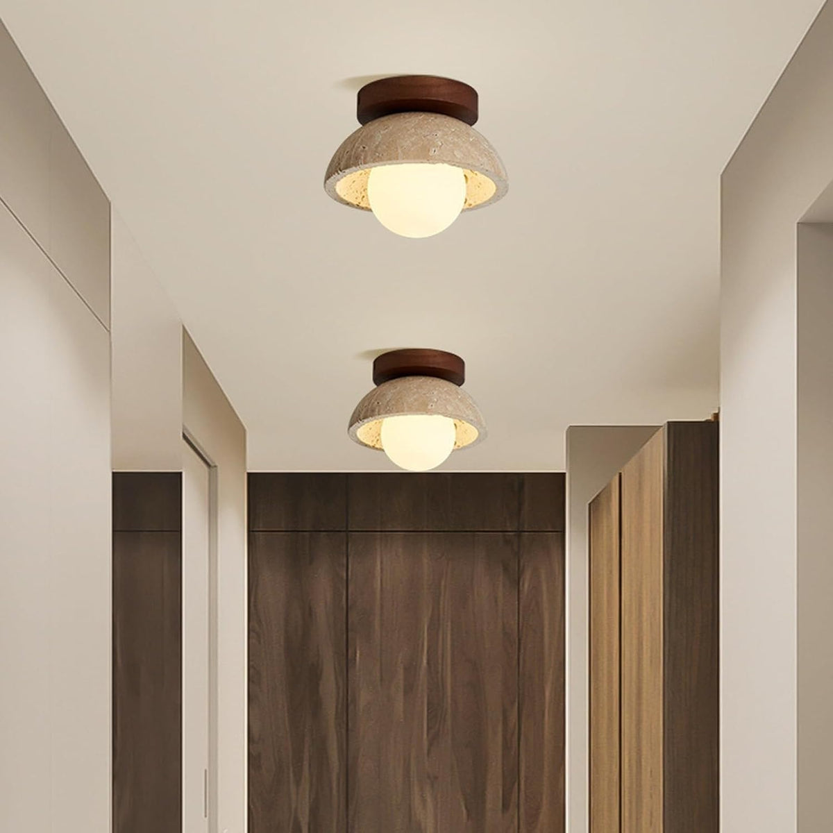 Mid Century Modern Hallway Ceiling Light