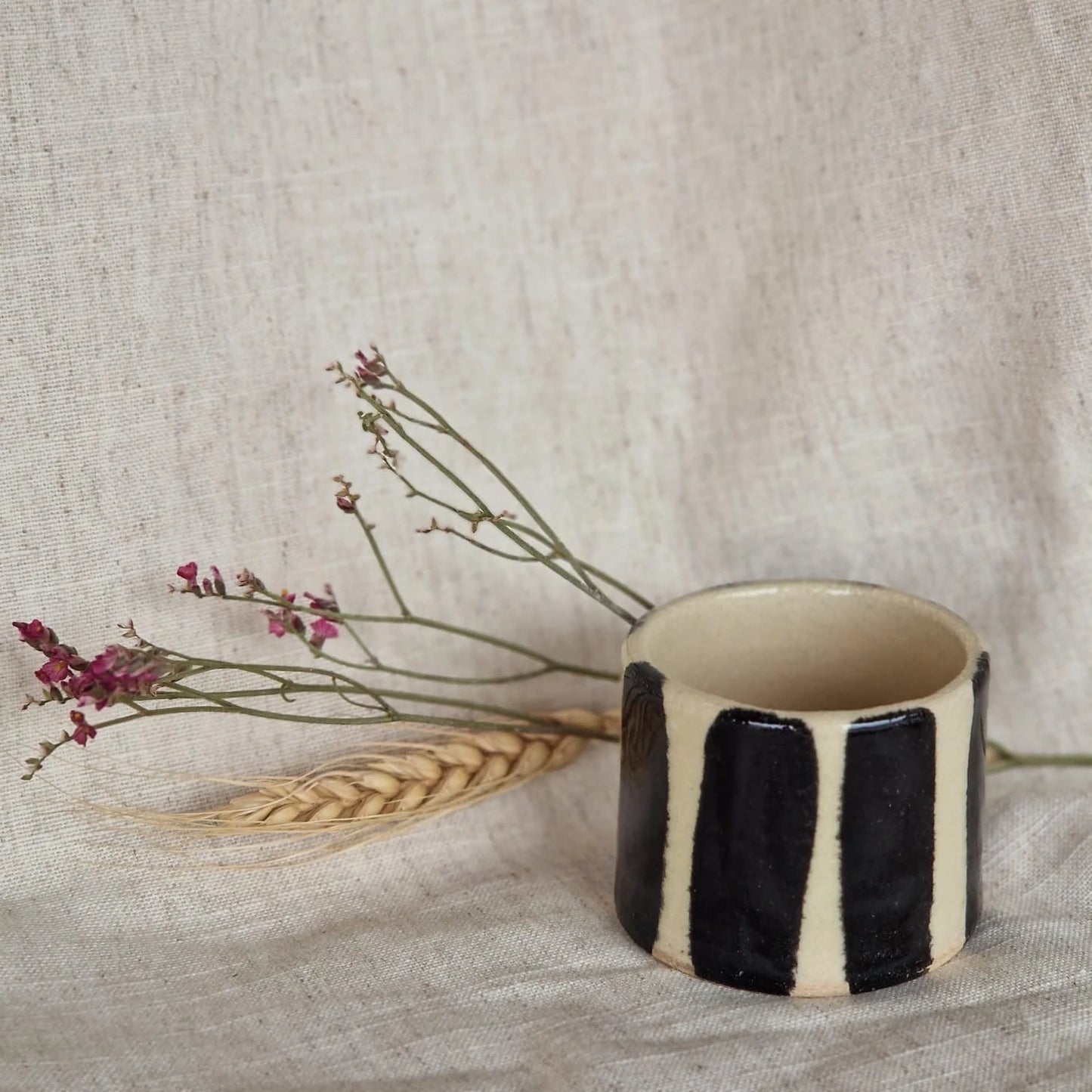 Stripe Espresso Cup