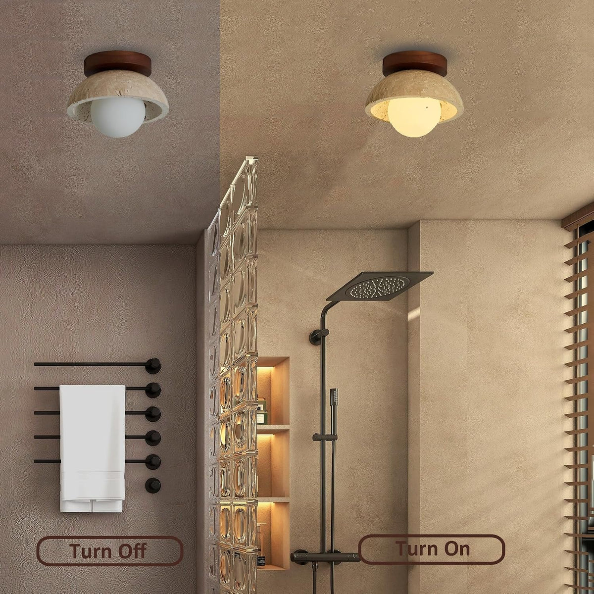 Mid Century Modern Hallway Ceiling Light