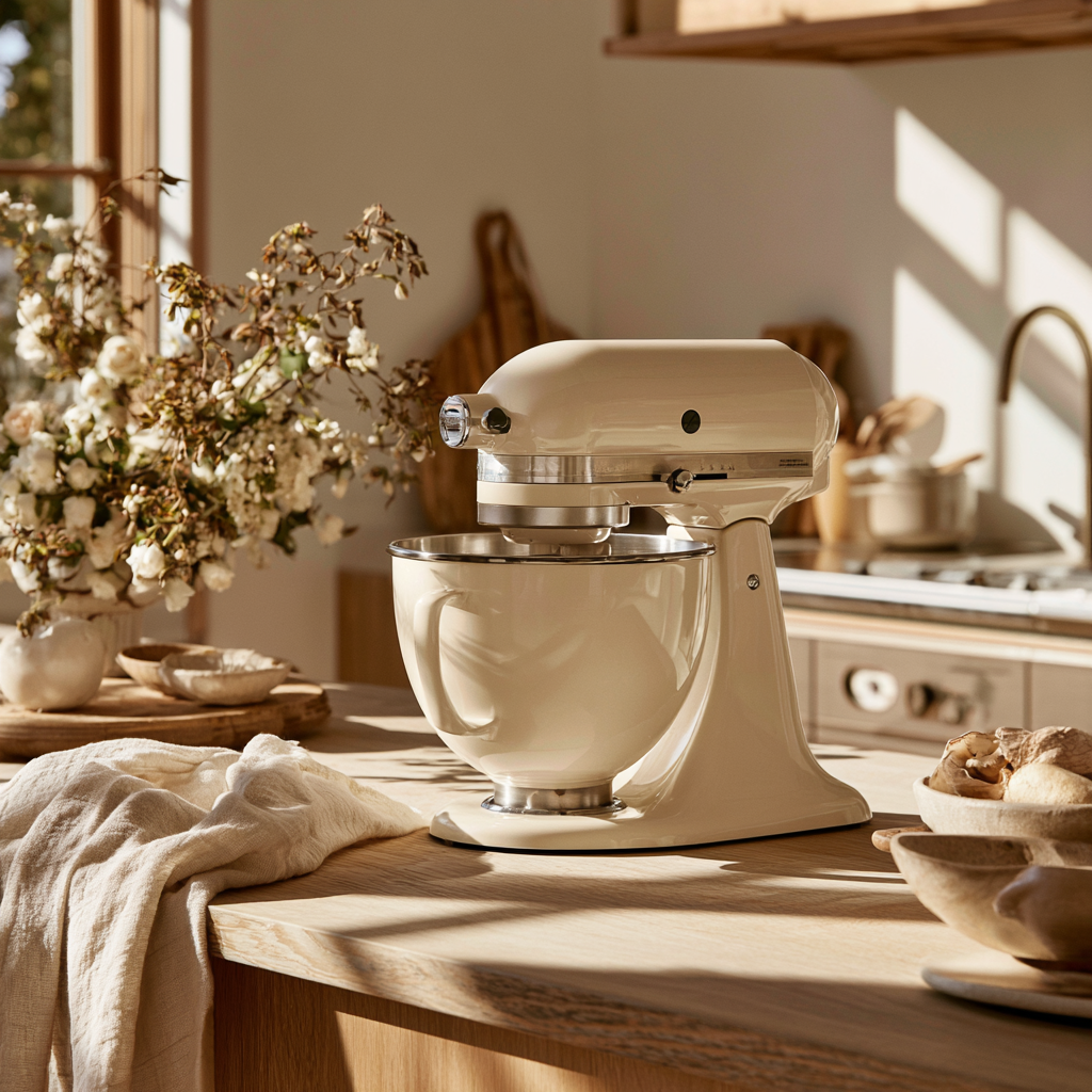 KitchenAid Artisan 5-Qt. Tilt-Head Stand Mixer – Almond Cream