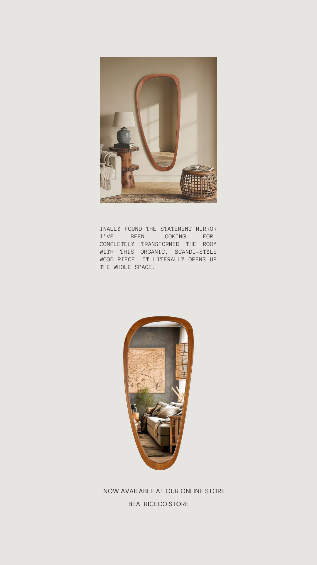 Asymmetrical Mirror