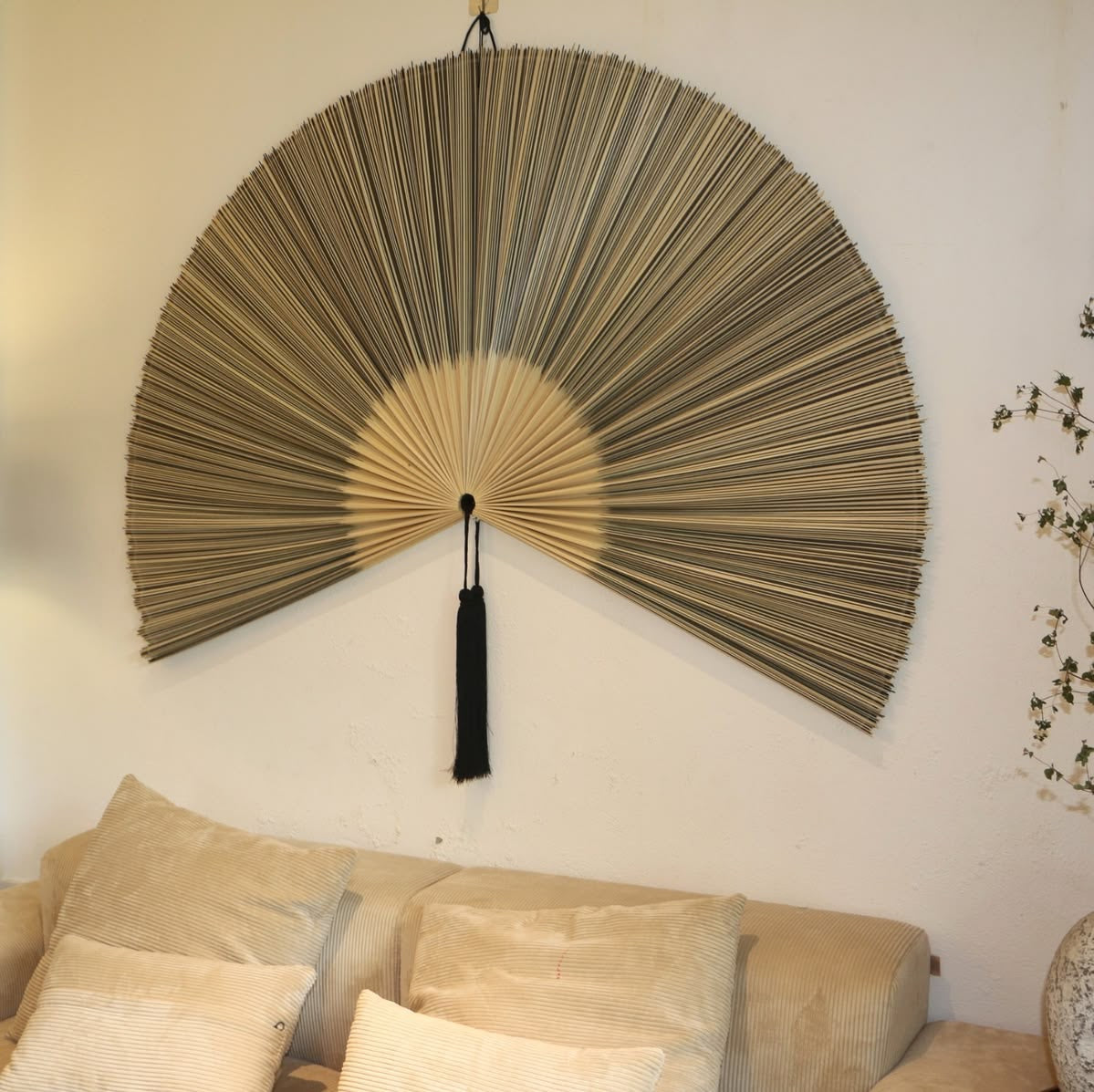 Bamboo Wall Fan