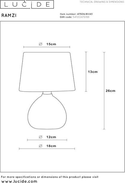 LUCIDE RAMZI - Tischlamp