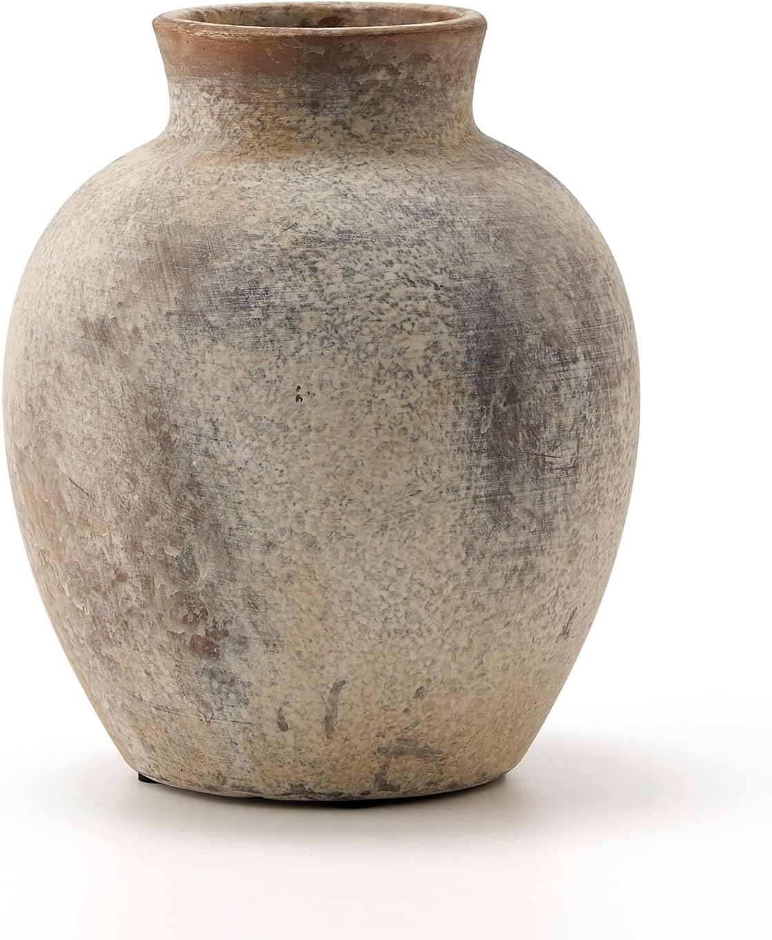 PORCER Rustikale Keramik-Blumenvase