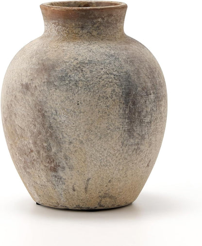 PORCER Rustikale Keramik-Blumenvase