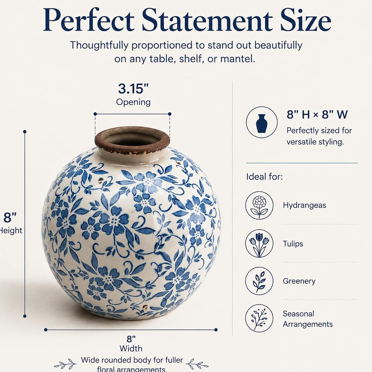 Silke: Ceramic Vase 