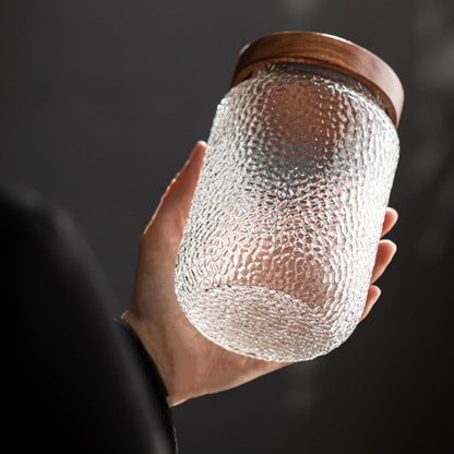 Aura Glass Pantry Jar with Bamboo Lid – 1500 ml