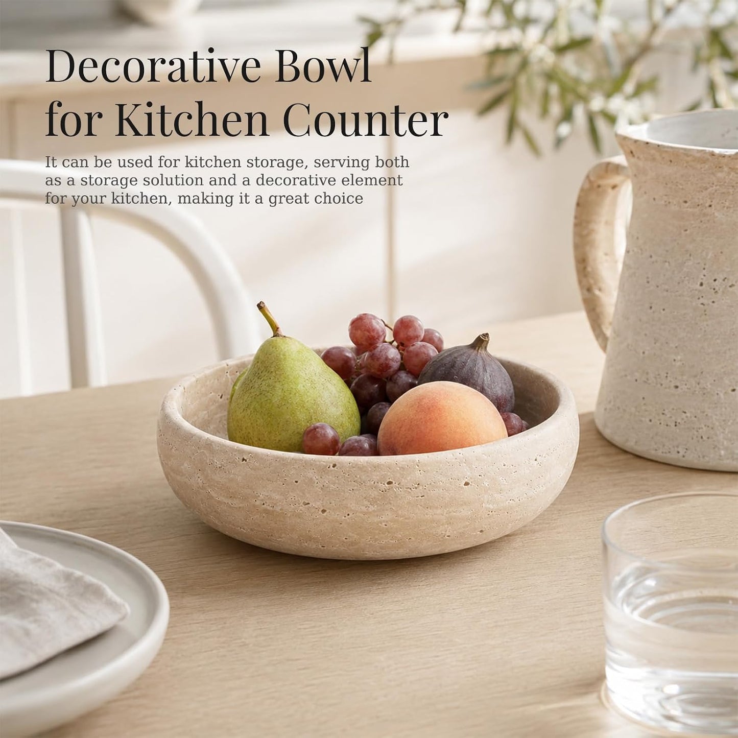 Natural Stone Bowl 