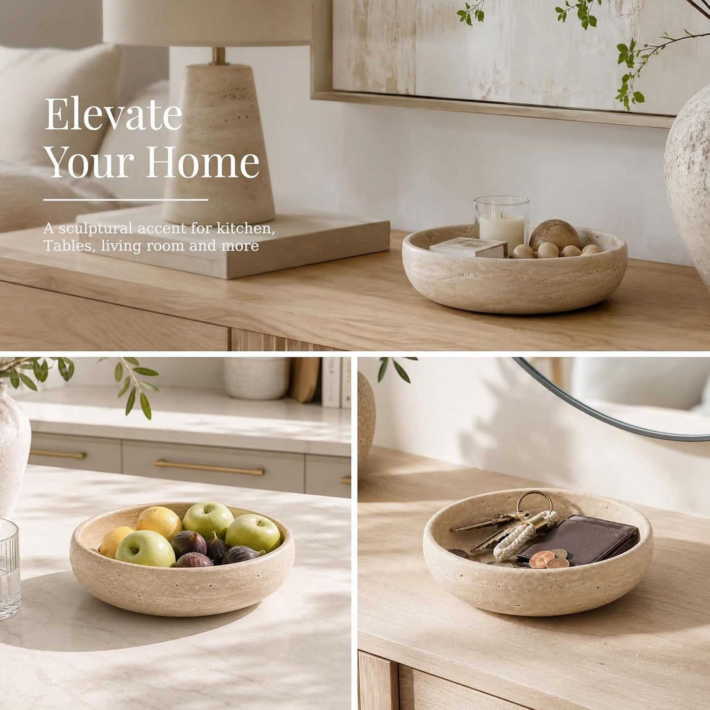 Natural Stone Bowl 