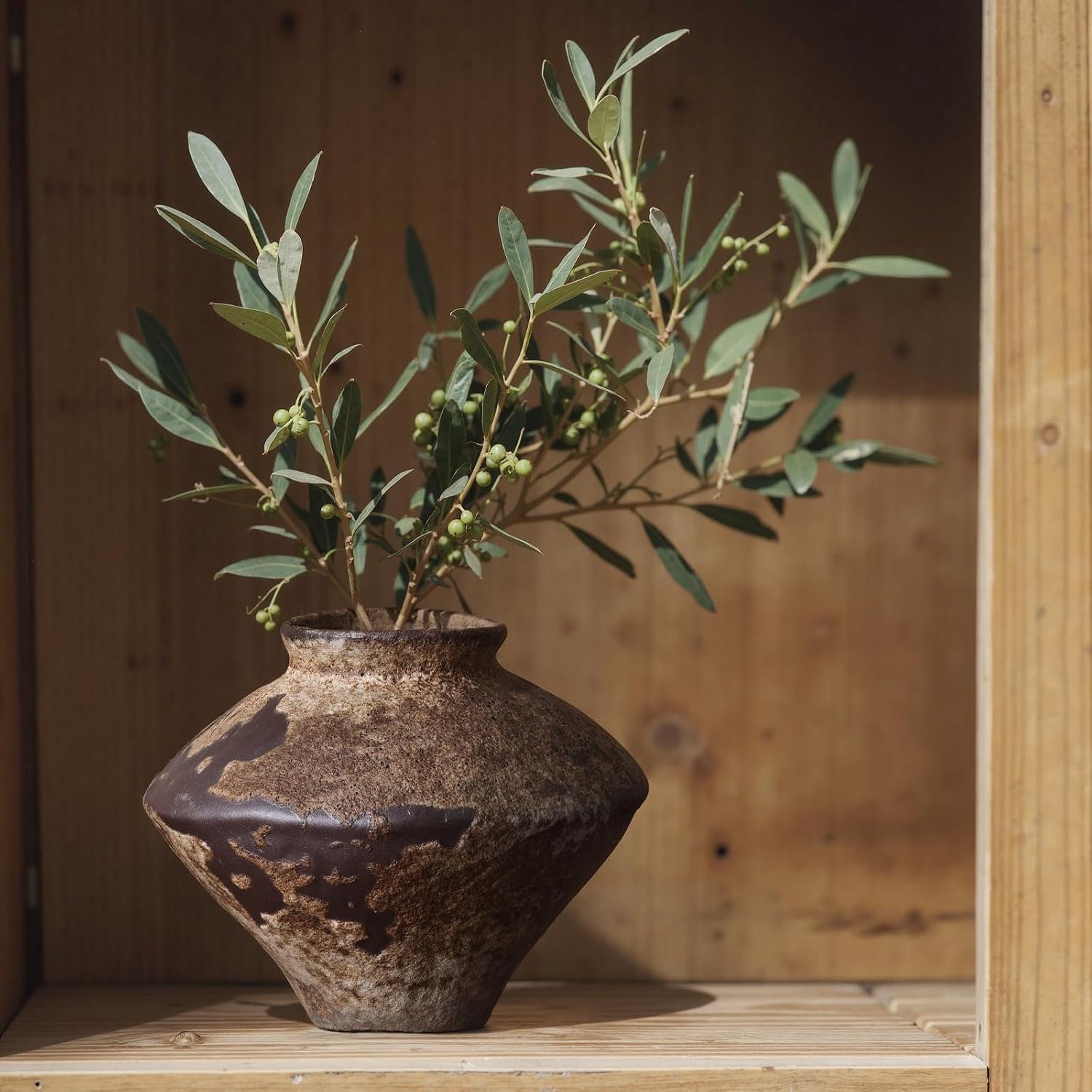 Lucas: Wabi Sabi Rusty Vintage Vase