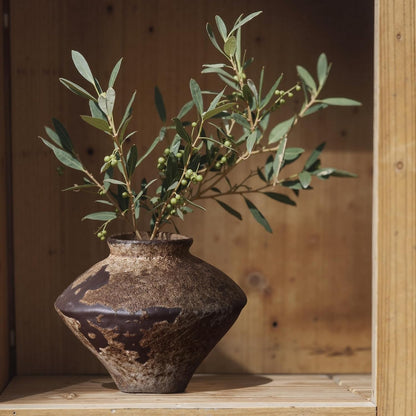 Lucas: Wabi Sabi Rusty Vintage Vase