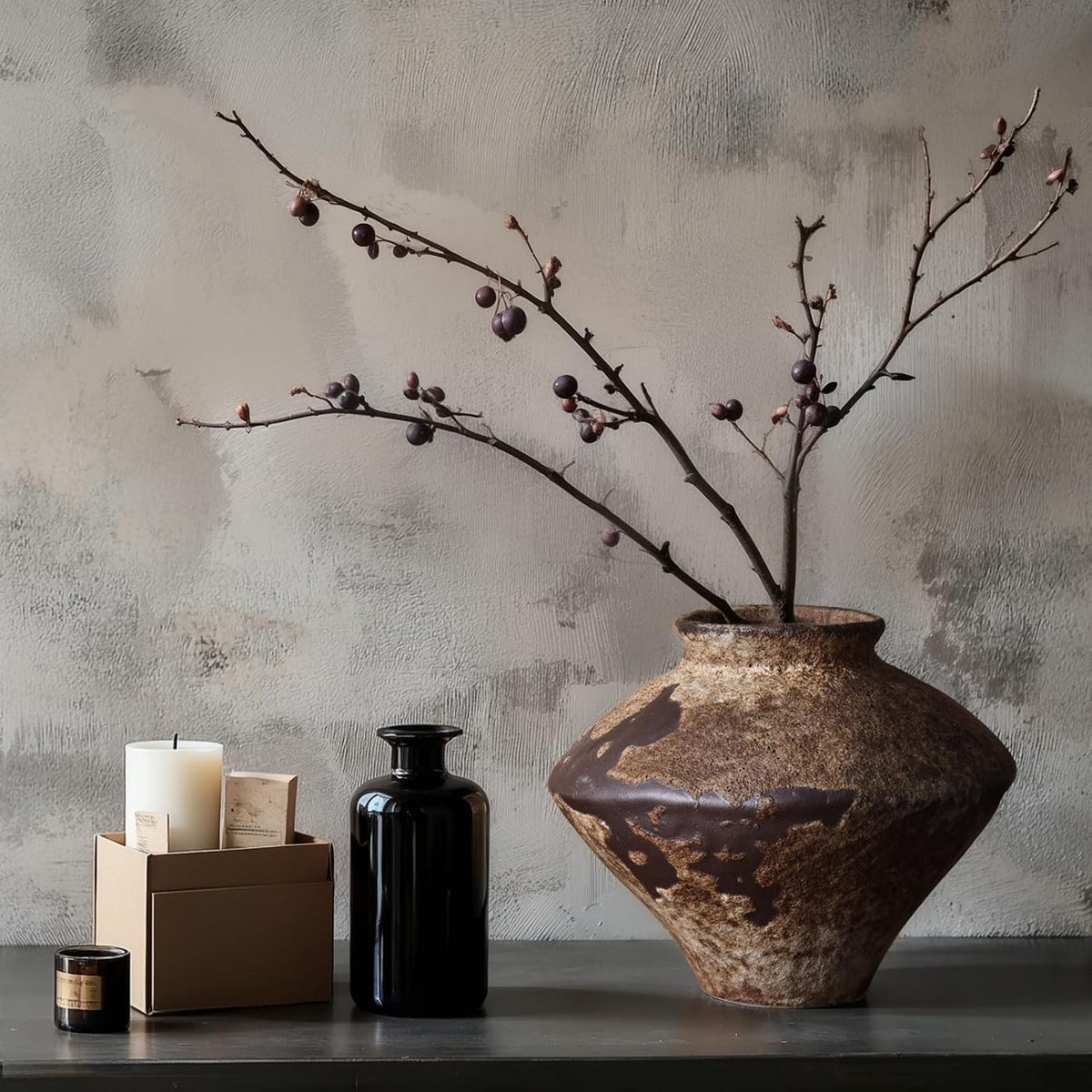 Lucas: Wabi Sabi Rusty Vintage Vase