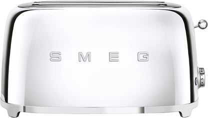 Smeg 4-Slice Toaster-Chrome