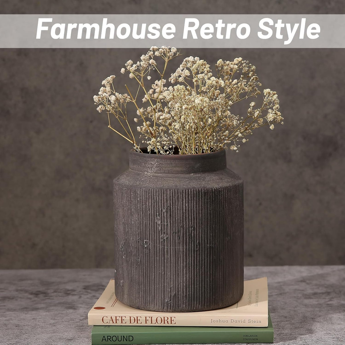 Elias: Rustic Vases for Home Decor.
