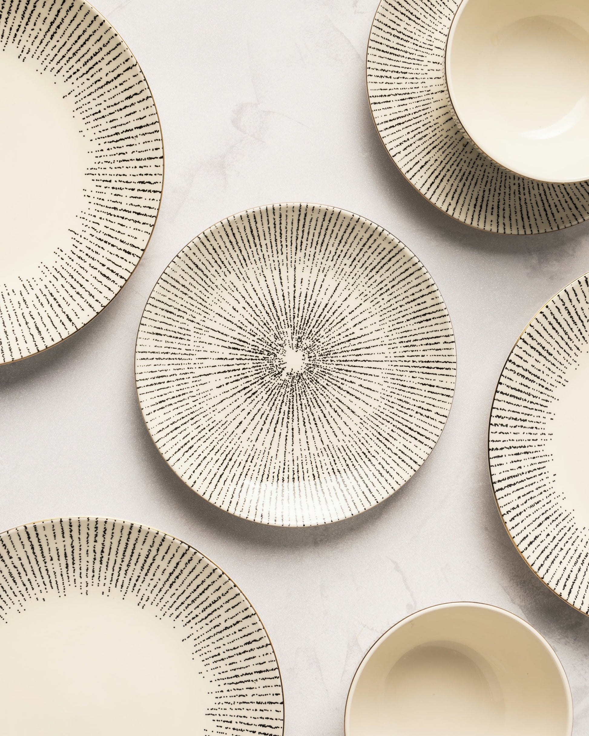 Thyme & Table Riley 12-Piece Ceramic Dinnerware Set