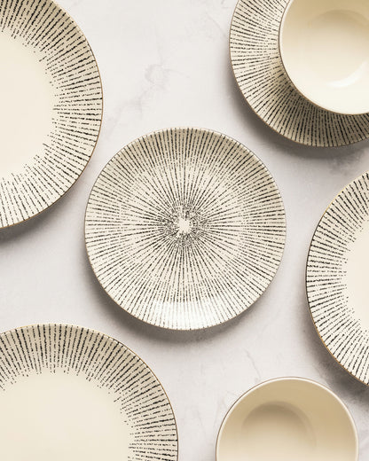 Thyme & Table Riley 12-Piece Ceramic Dinnerware Set