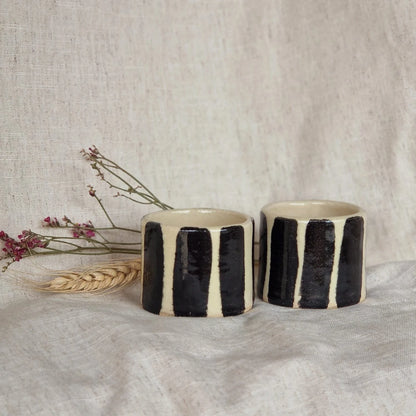 Stripe Espresso Cup